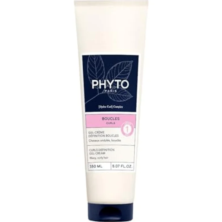 Phyto Curls Definition Gel-Cream, feuchtigkeitsspendendes Gel für definierte Wellen, 150 ml – Bild 1