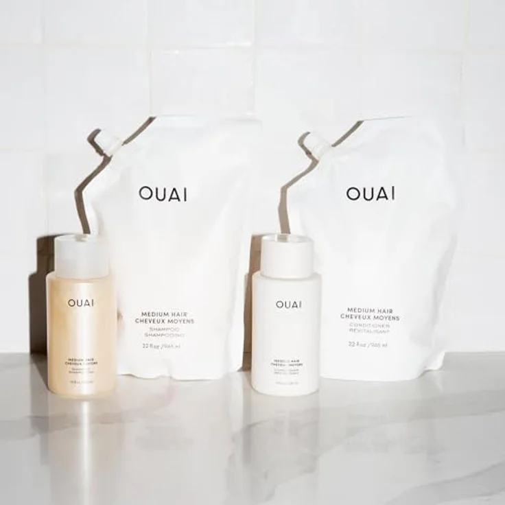 Ouai Shampoo und Conditioner Ouai Shampoo und Conditioner Medium Shampoo Haarshampoo 300 ml – Bild 5