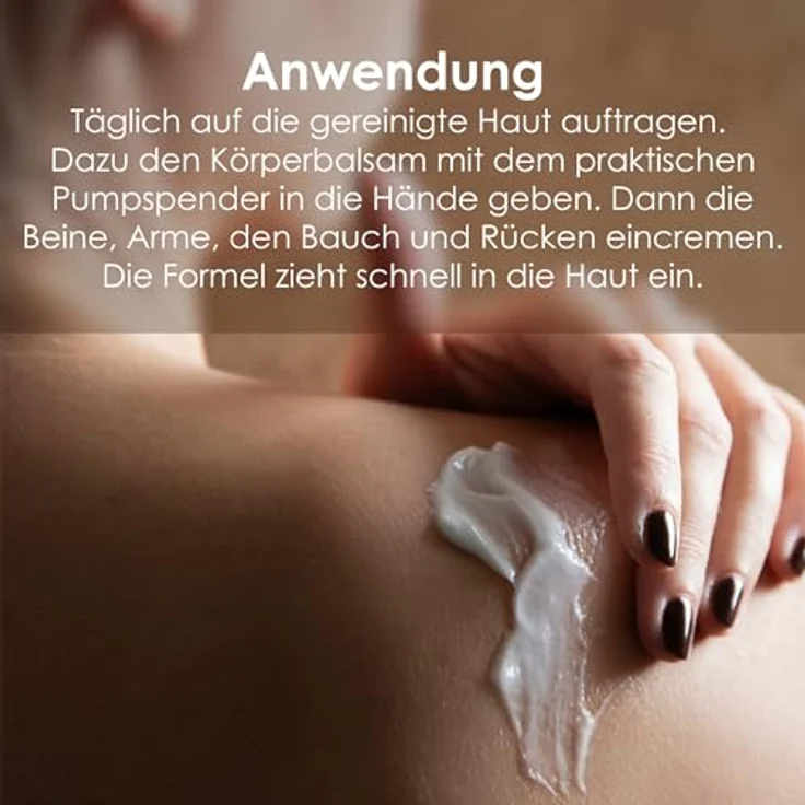 Jean & Len Heavenly Hand- & Body Balm Bergamot & Cedarwood, 500 ml mit Bio-Arganöl, Sheabutter, ohne Parabene & Silikone, hochwertige Flasche – Bild 4