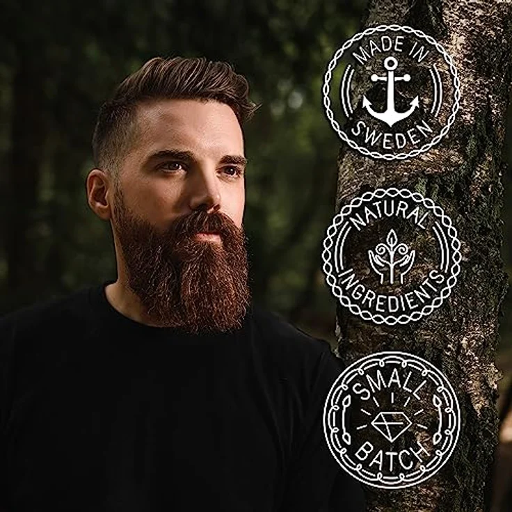 Mr. Bear Family Beard Wash Woodland 250 ml, flüssige Textur, für Herren empfohlen  – Bild 6