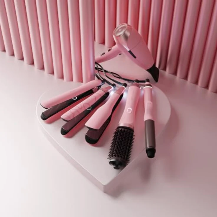 ghd helios® Haartrockner, professionelle Stylingkontrolle mit Aeroprecis™ Technologie, Dusted Pink – Bild 6