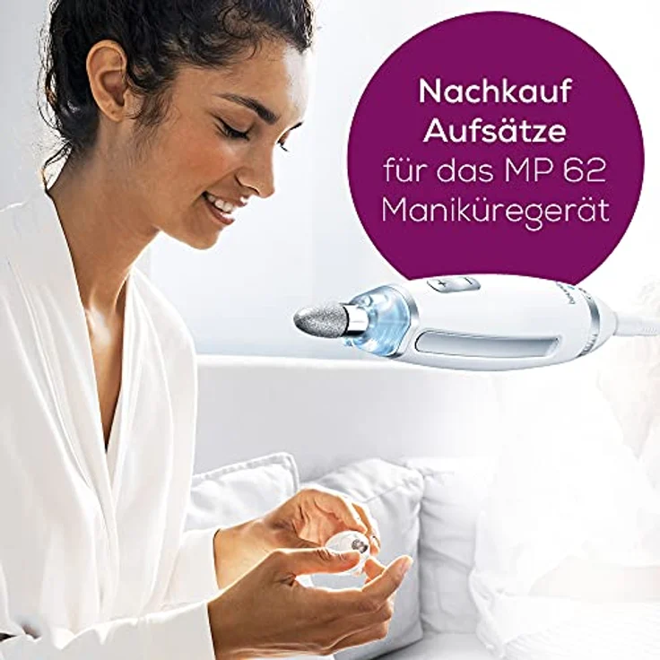 Beurer MP 62 Ersatzschleifkörper, zur Mani- und Pediküre – Bild 3