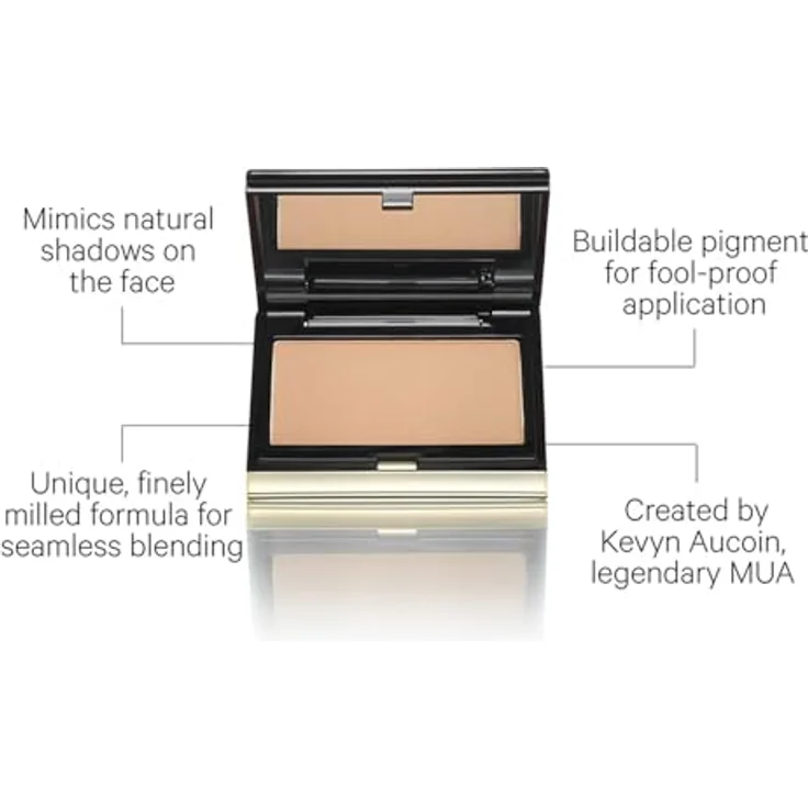 KEVYN AUCOIN The Sculpting Powder, konturierender Puder für das Gesicht, 4 g, Farben: Deep, Light, Medium – Bild 2