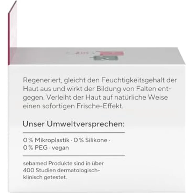 Sebamed Anti-Aging Glättendes Creme-Gel, Gesichtscreme und Anti-Faltencreme mit natürlichem Vitamin C + 3-fach Hyaluron Complex, 50 ml, für glatteres Hautbild – Bild 3
