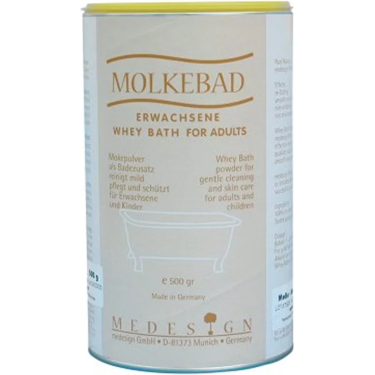 MEDESIGN Molkebad Erwachsene Pulver, 500 g für Vollbäder – Bild 2