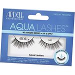 ARDELL Aqua Lashes 341 - selbstklebende künstliche Wimpern aus Echthaar | kein Wimpernkleber notwendig, Aktivierung der Fake Lashes durch Wasser | Allergiker freundlich, vegan & wieder verwendbar