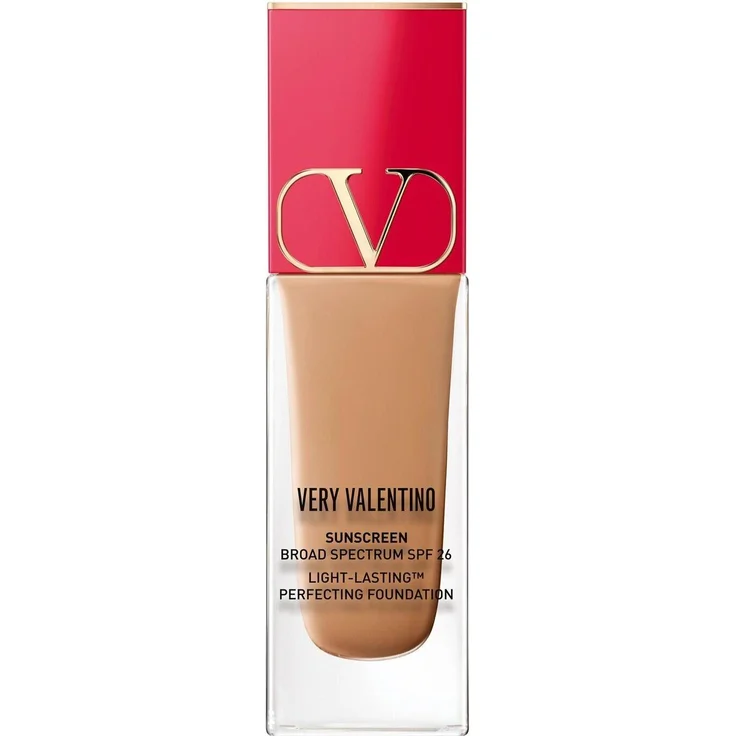 Valentino Very Flüssige Foundation MR4, SPF 25, 25 ml - Hautfreundliche Formel für einen natürlichen Teint