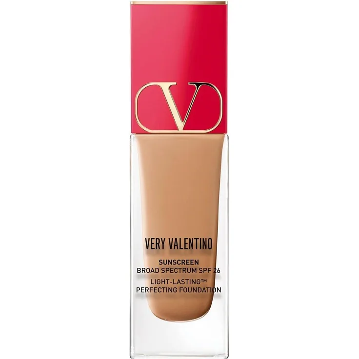 Valentino Very Flüssige Foundation MR4, SPF 25, 25 ml - Hautfreundliche Formel für einen natürlichen Teint
