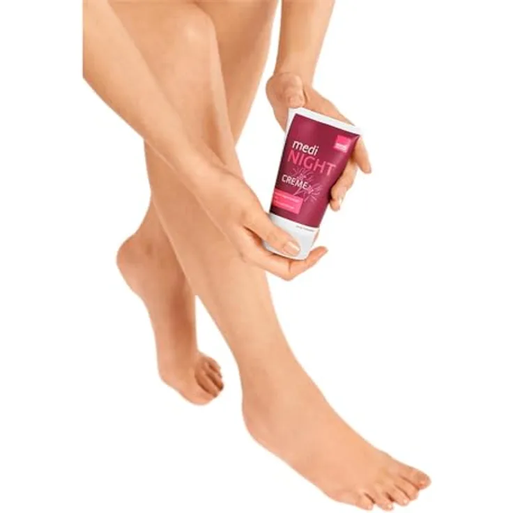 medi night Creme | 6x 150 ml | Pflegt und beruhigt die obere Hautschicht | Optimal für die Nacht | Beschleunigt die Hautregeneration