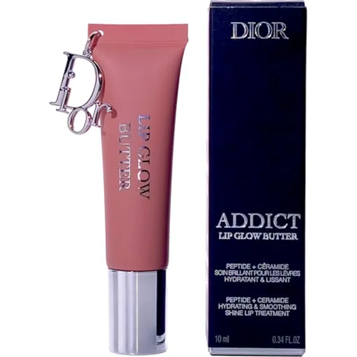 DIOR Dior Addict Lip Glow Butter, pflegendes Lipgloss mit Ceramiden und Peptiden, Farbton 103 Toffee, 10 ml – Bild 1