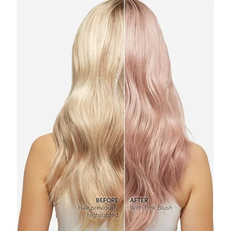 Wella Color Fresh Mask Pink Blush Haarmaske & Haar Glossing - Avocadoöl, feuchtigkeitsspendend, 150ml – Bild 3