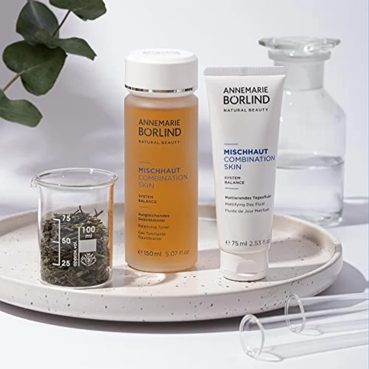 Annemarie Börlind Ausgleichendes Gesichtstonic 150 ml, verfeinert das Hautbild, mit Algenextrakt und grünem Tee – Bild 4