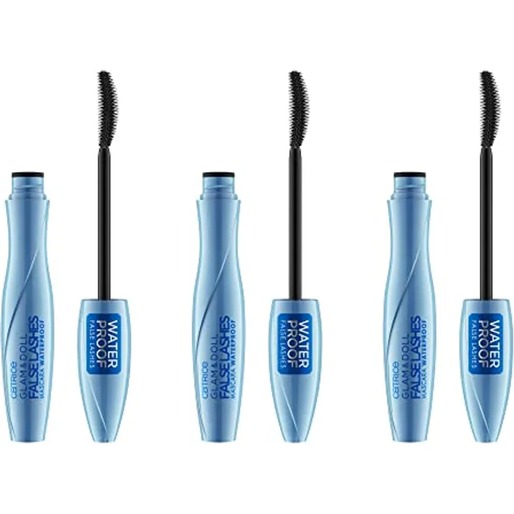 Catrice Glam & Doll False Lashes Waterproof Mascara 3x10 ml Black 