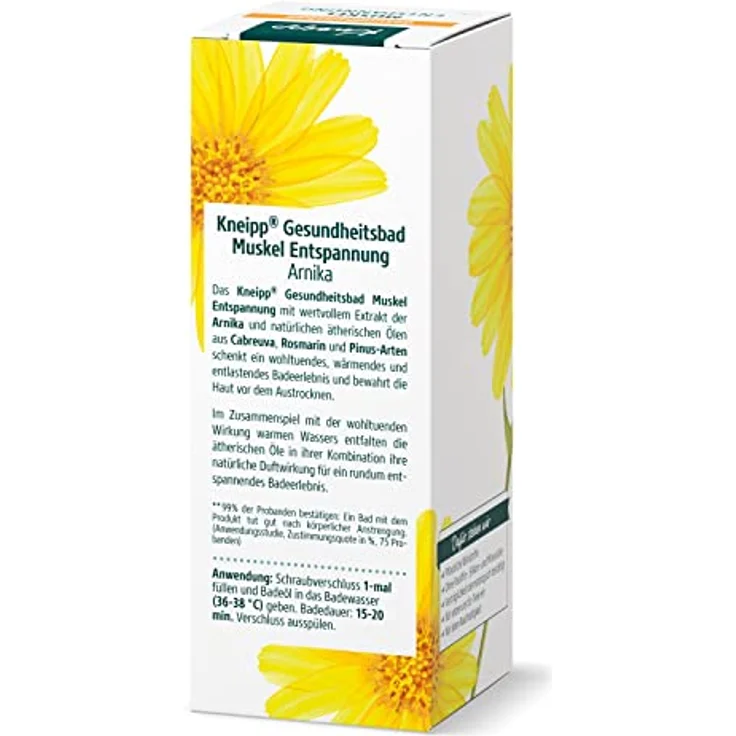 Kneipp Muskel Wohl Arnika-Wärmeöl 100 ml - Preisvergleich – Bild 2