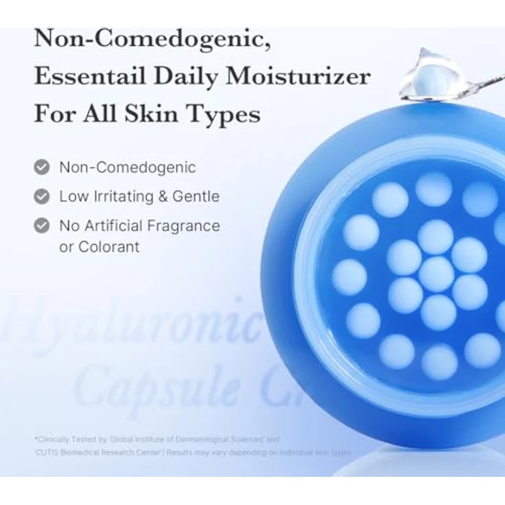 Medicube Hyaluronic Moisturizing Capsule Cream 55g – Leichte Gel-Creme mit Hyaluronsäure, Panthenol & Ceramiden zur Feuchtigkeitspflege und Unterstützung der Hautbarriere – Bild 7