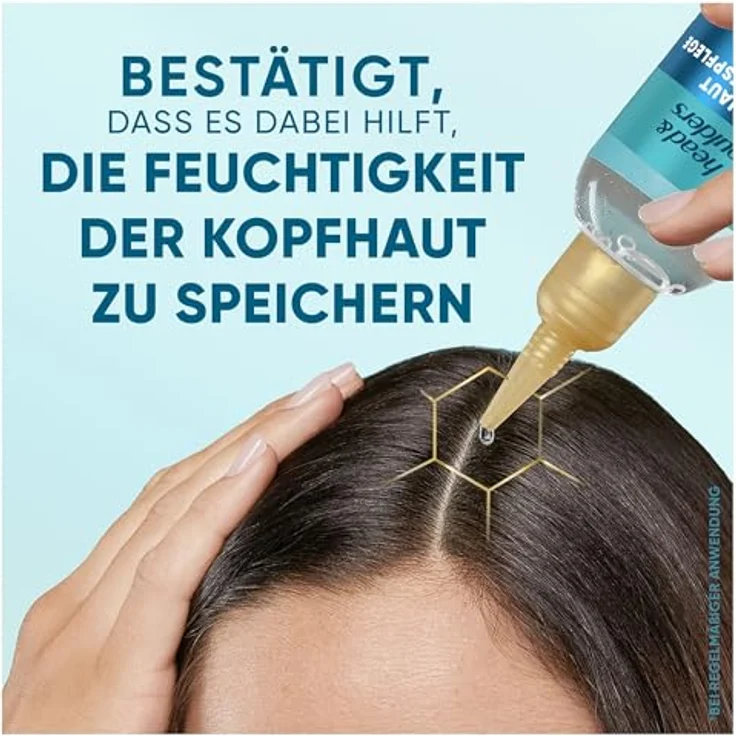 Head & Shoulders DermaXPro Instant Kopfhaut-Feuchtigkeitspflege 145ml mit Niacinamid und Ceramid-Komplex, für trockene Spannende Kopfhaut, dermatologisch getestet – Bild 3