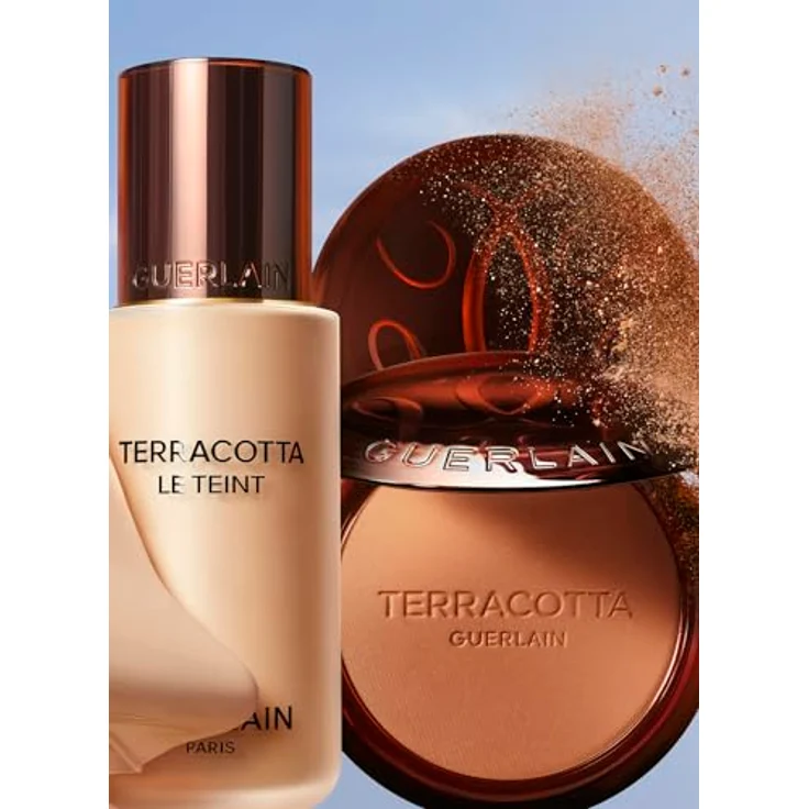 GUERLAIN Terracotta Le Teint Matte Fluid Foundation, 35 ml, natürliche feuchtigkeitsspendende Formel für einen ebenmäßigen Teint, erhältlich in mehreren Nuancen – Bild 4