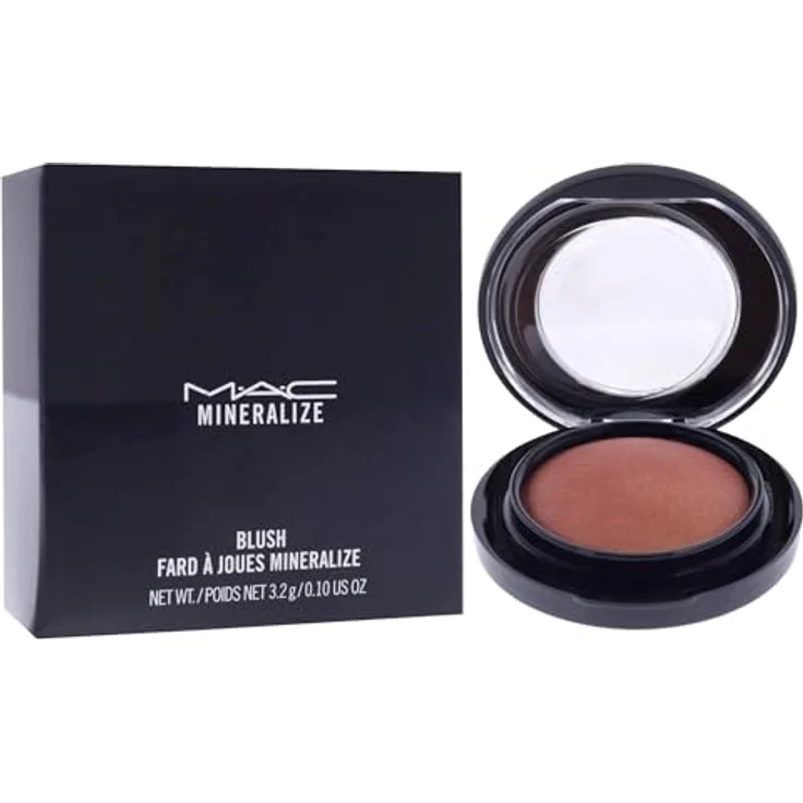 MAC Mineralize Blush – Love Joy, Rouge mit perlisiertem Glow, 0,1 oz – Bild 3