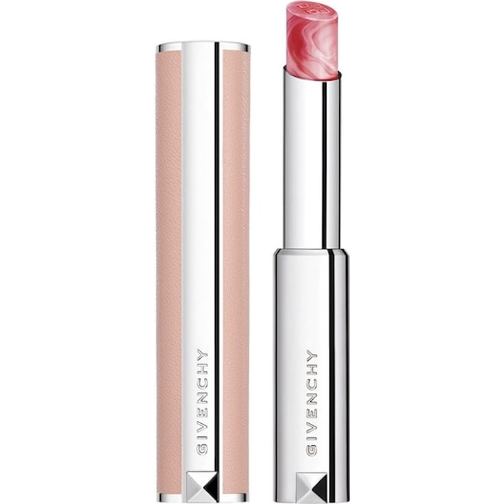 GIVENCHY Le Rose Perfecto Lippenbalsam, 2,8 g, intensive Farbe, natürliche Inhaltsstoffe, rosa