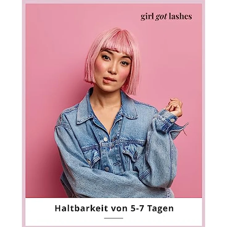 girl got lashes Große Boxen Lash Lover, Handgemachte Wimpernextensions C-Curl, 5 Wimpern-Paare, Vegan, 5-7 Tage Halt – Bild 4