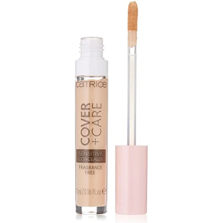 Catrice Cover + Care Sensitive Concealer, Abdeckstift, Nr. 008W, nude, Anti-Pickel, beruhigend, aufhellend, pflegend, Haut, langanhaltend, natürlich, vegan, ölfrei, wasserfest (5ml) – Bild 1