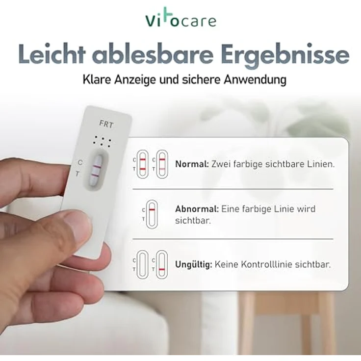 Vitocare Ferritin Test-Set, Blutzucker-Teststreifen 2er Pack für schnellen Eisenspeicher-Check – Bild 4