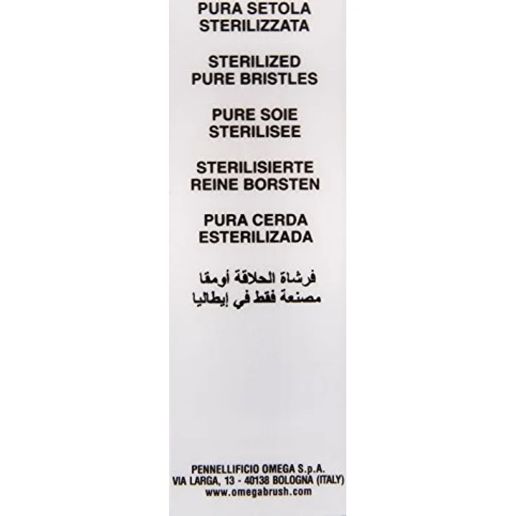 Omega Pennelli Omega Pure Rasierpinsel eingezogen, sterilisiert – Bild 4