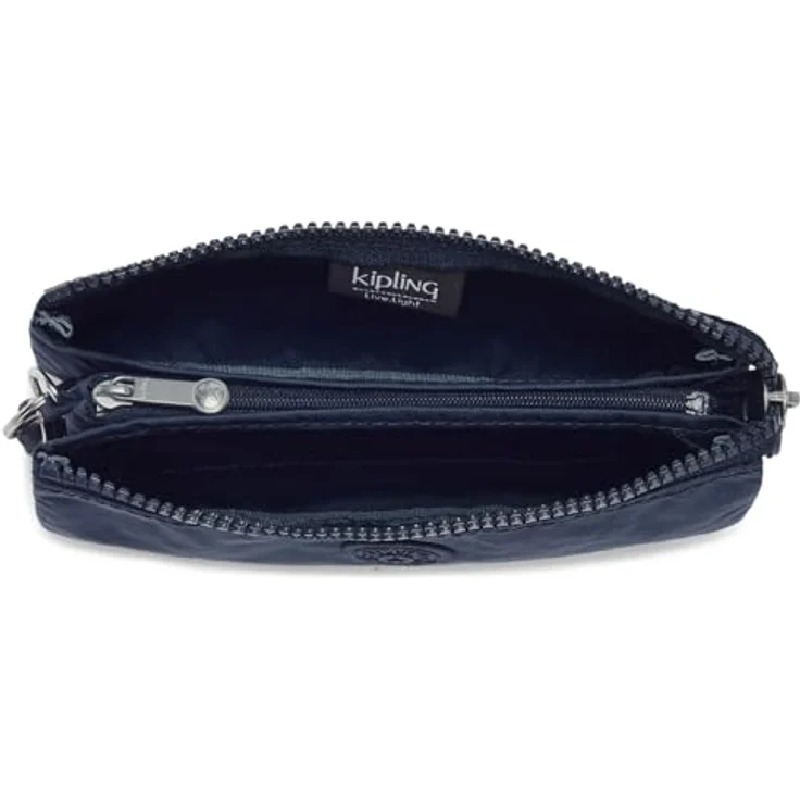 KIPLING Kosmetiktasche Organizer mit Kipling-Affe, unifarben, blau, 19x11x5 cm – Bild 4