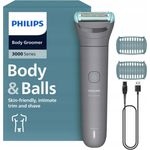 Philips Bodygroom BG3480/15, Herren Epilierer mit Triple Protect-Rasiersystem, wasserdicht, 80 Minuten Akku-Laufzeit