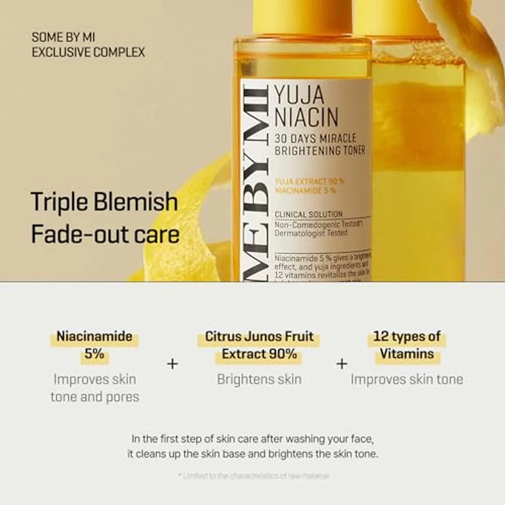 Some By Mi Yuja Niacin 30 Days Miracle Brightening Toner, aufhellendes Gesichtstonikum, 150 ml, erfrischend und feuchtigkeitsspendend – Bild 3