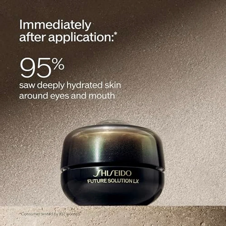 Shiseido Future Solution LX Regenerierende Augen- und Lippenkonturcreme, 17 ml - Luxuriöse Formel mit intensiver Hydratation für empfindliche Hautbereiche – Bild 2