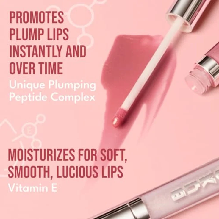 Buxom FULL-ON™ PLUMPING LIP POLISH GLOSS Volumen Lipgloss, Farbton Dolly, 4,45 ml, vegan, hochglänzend, feuchtigkeitsspendend – Bild 6