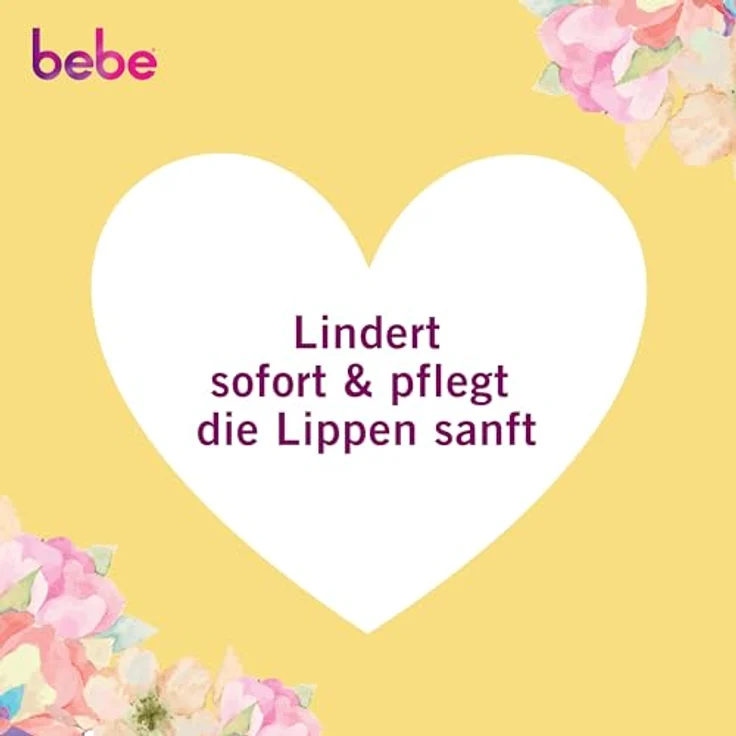 bebe 3in1 Repair Lippenpflege mit Glycerin, Avocadoöl & Mandelöl, repariert und beruhigt trockene & rissige Lippen, ohne Mineralöle, 12 x 4,9 g – Bild 3