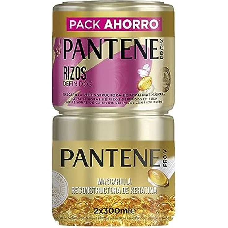 PANTENE Mascar 300 ml, Haarkur für Locken mit leichter Textur, einfach anzuwenden, gute Qualität