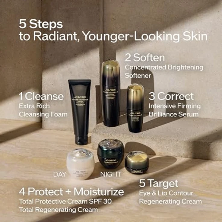 Parfums de Niche Shiseido Future Solution LX Reinigungsschaum, extra reichhaltig, 125 ml, Gesichtsreinigung – Bild 4