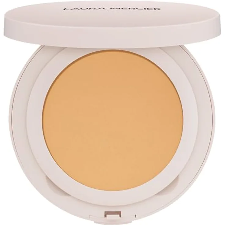 Laura Mercier Translucent Pressed Setting Powder, mattierendes Puder mit 16 Stunden Haltbarkeit, 6,5 g, TRANSLUCENT HONEY