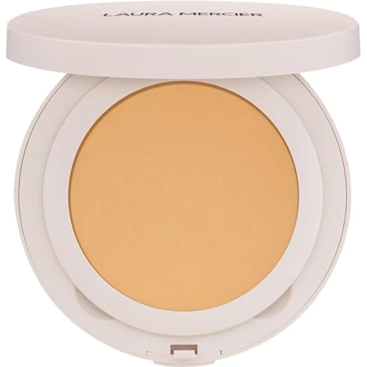 Laura Mercier Translucent Pressed Setting Powder, mattierendes Puder mit 16 Stunden Haltbarkeit, 6,5 g, TRANSLUCENT HONEY – Bild 1
