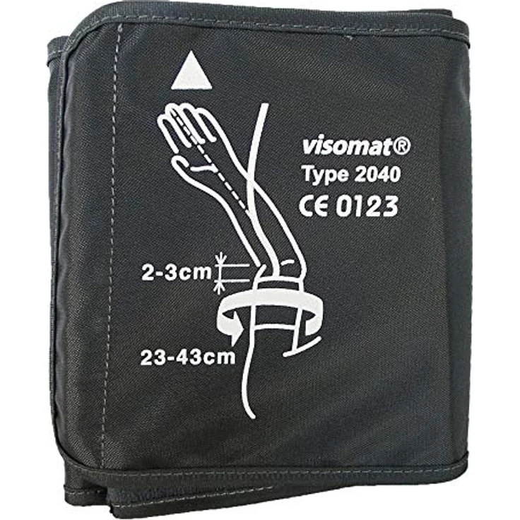 Visomat Bügelmansch.Typ 20/40, Blutdruckmanschette für Handgelenke 23-43 cm, 1 Stück – Bild 2