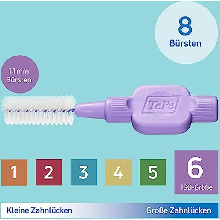 TePe Manuelle Zahnbürsten, 1er Pack(1 x 150 ml) – Bild 4