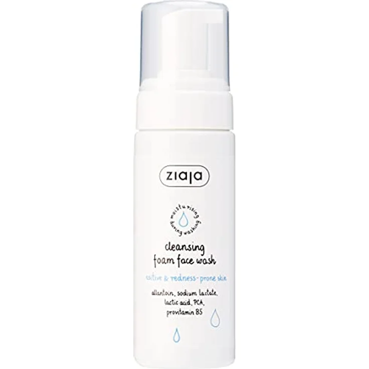 Ziaja Limpiador Facial En Espuma Para Pieles Sensibles Y Propensas Al Enrojecimiento 150 Ml - Kühl und bequem – Bild 1