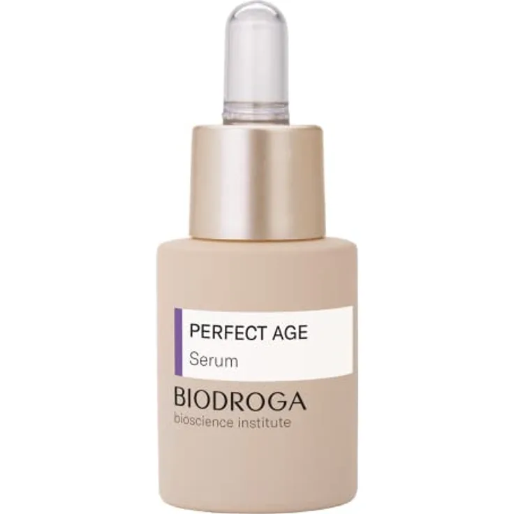 Biodroga Anti Aging Serum Perfect Age 15 ml – Hautpflege Gesichtsserum gegen Falten Skincare Pflege Bioscience Institut