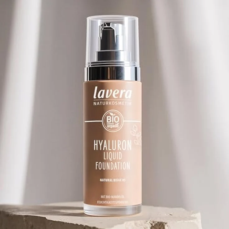 Lavera Hyaluron Liquid Foundation 30 ml Nr. 05 - Natural Beige – Bild 13