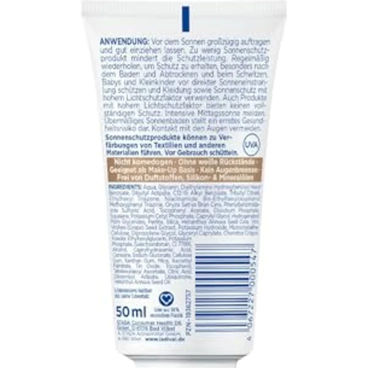 Ladival Anti-Pigmentflecken Sonnencreme Gesicht LSF 50+, UV-Schutz mit Niacinamid und Vitamin E, 4-fach Zellschutz, dermatologisch getestet, 50ml – Bild 2