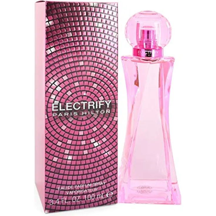 Paris Hilton Electrify Eau De Parfum Spray 100 Ml für Frauen, frischer und blumiger Duft