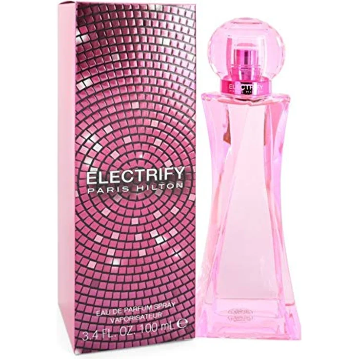Paris Hilton Electrify Eau De Parfum Spray 100 Ml für Frauen, frischer und blumiger Duft