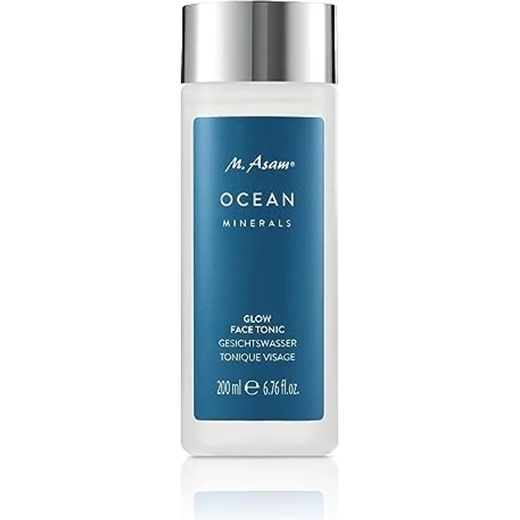 M. Asam OCEAN MINERALS Glow Face Tonic (200 ml) – Face Toner mit maritimen Wirkstoffen zur Vorbereitung folgender Pflege, spendet der Haut intensive Feuchtigkeit, Gesichtswasser mit Niacinamid