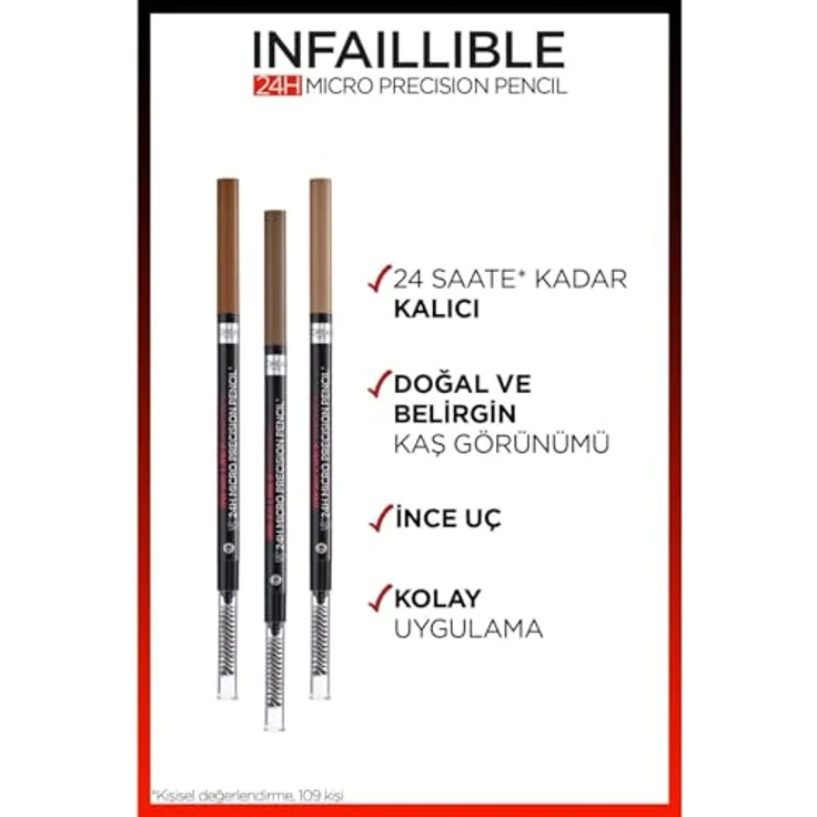 SKINNY DEFINER brow artist #105-brunette Augenbrauenstift – Bild 5