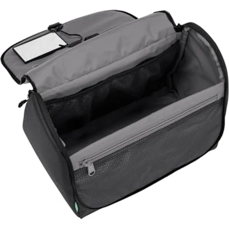 Vaude WegaWash Necessaire, Schwarz, (7 l) - mit 360-Grad-Polsterung und integriertem Spiegel – Bild 4