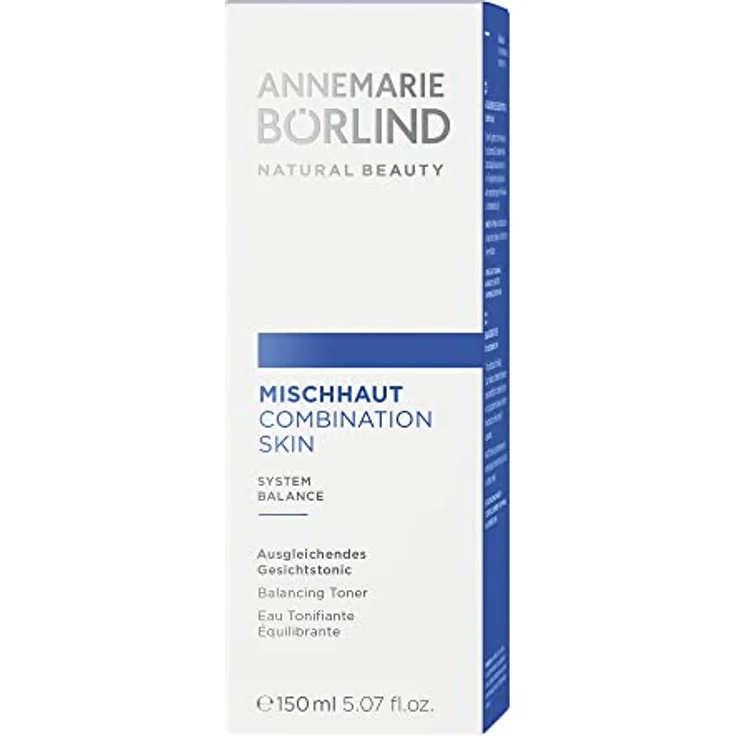 Annemarie Börlind Ausgleichendes Gesichtstonic 150 ml, verfeinert das Hautbild, mit Algenextrakt und grünem Tee – Bild 3