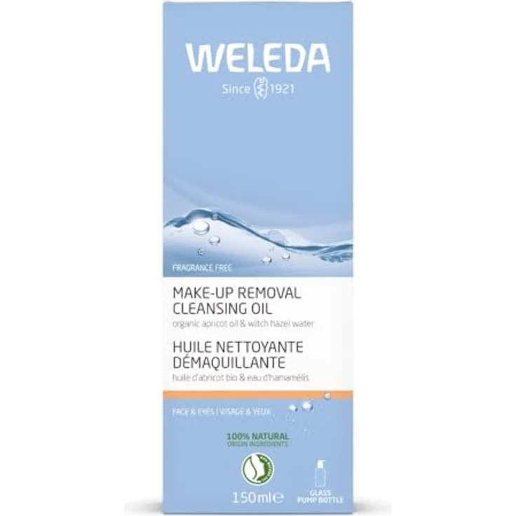 WELEDA Bio Make-Up Removal Cleansing Oil parfümfrei - Naturkosmetik Reinigungsöl zur Entfernung von Make-Up (vegan, 150 ml) – Bild 2